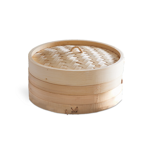 Bamboo steamer basket